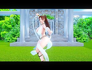 Mmd R18 Queen Mai will make you Cum if you Watch this 3d Hentai