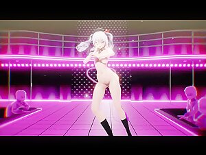 【MMD R-18 SEX DANCE】KASHIMA CHAN DOUBLE SEX CLUB INTENSE PENETRATION インテンスアナル [MMD]