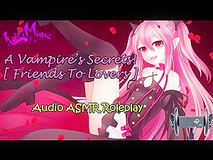 ASMR - a Vampire Girl's Secrets! [ Friends to Lovers ] Audio Roleplay