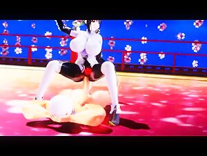 MMD R18 Fate Grand Order Qin Liangyu Paradise Jodo Sex Dance 3D Hentai