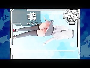 MMD R18 Adult Hibiki Ghost Sex Dance 3D Hentai