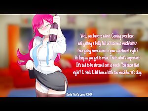 Your Coworkers BIG Surprise... (Futa ASMR - ORAL ONLY)