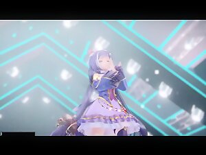 【R18-MMD】princess Connect re Dive Kyaru Dance   Fuck