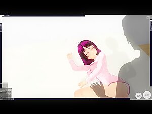 3D HENTAI Fucked and Cum in her Pussy