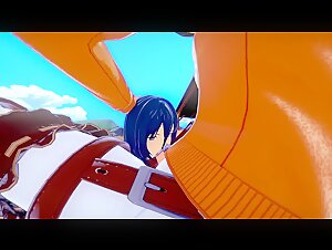 MIKASA x EREN FUCKSESSION - ATTACK ON TITAN PORN (Shingeki no Kyojin)