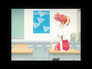 Boy Losing his Virginity at School Anime