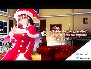 Visiting Mommy Clause's Grotto [lewd ASMR]