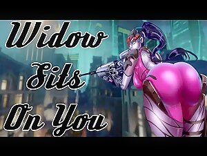 Widowmaker SITS ON YOU! (10-10 Widowmaker Voice)
