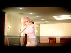 Dead or Alive - Honoka Sexy Dance - 3D Softcore