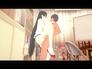 OreGairu - Sex with Shizuka Hiratsuka