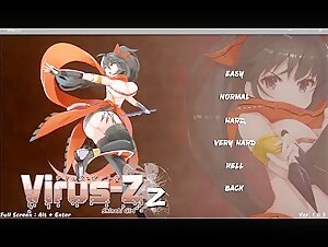 Virus ZZ [cute Couple Gaming] EP.1 Ninja Girl's Pussy Licked by Monster