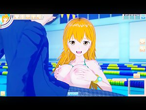 3D Hentaigame - Nami Fucked Hard and Cums Underwater