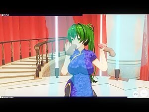 [CM3D2] - Fire Emblem Hentai, Lyn and Camilla Pleasure each other and a Man