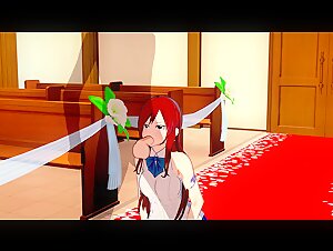 Fairy Tail - Erza Scarlet 3D Hentai