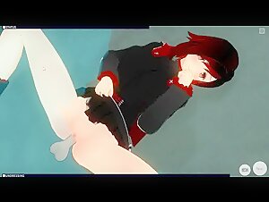 [CM3D2] - RWBY Hentai, Ruby Rose's first Time having Sex