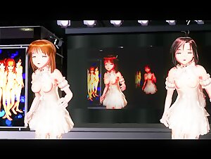 [MMD] Yuki Mako Miki LUVORATORRRRRY Dance