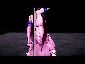 [MMD] Pole Dancing at Tokiwazaki 3