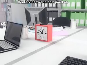 Hentai Office Maid Seduces her Boss