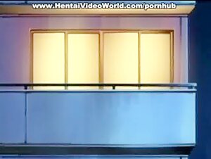 Busty Hentai Girl gives her BF Deep Blow Job